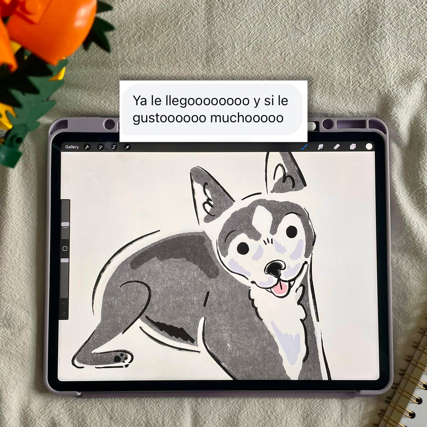 Ilustración Digital Personalizada de Mascotas
