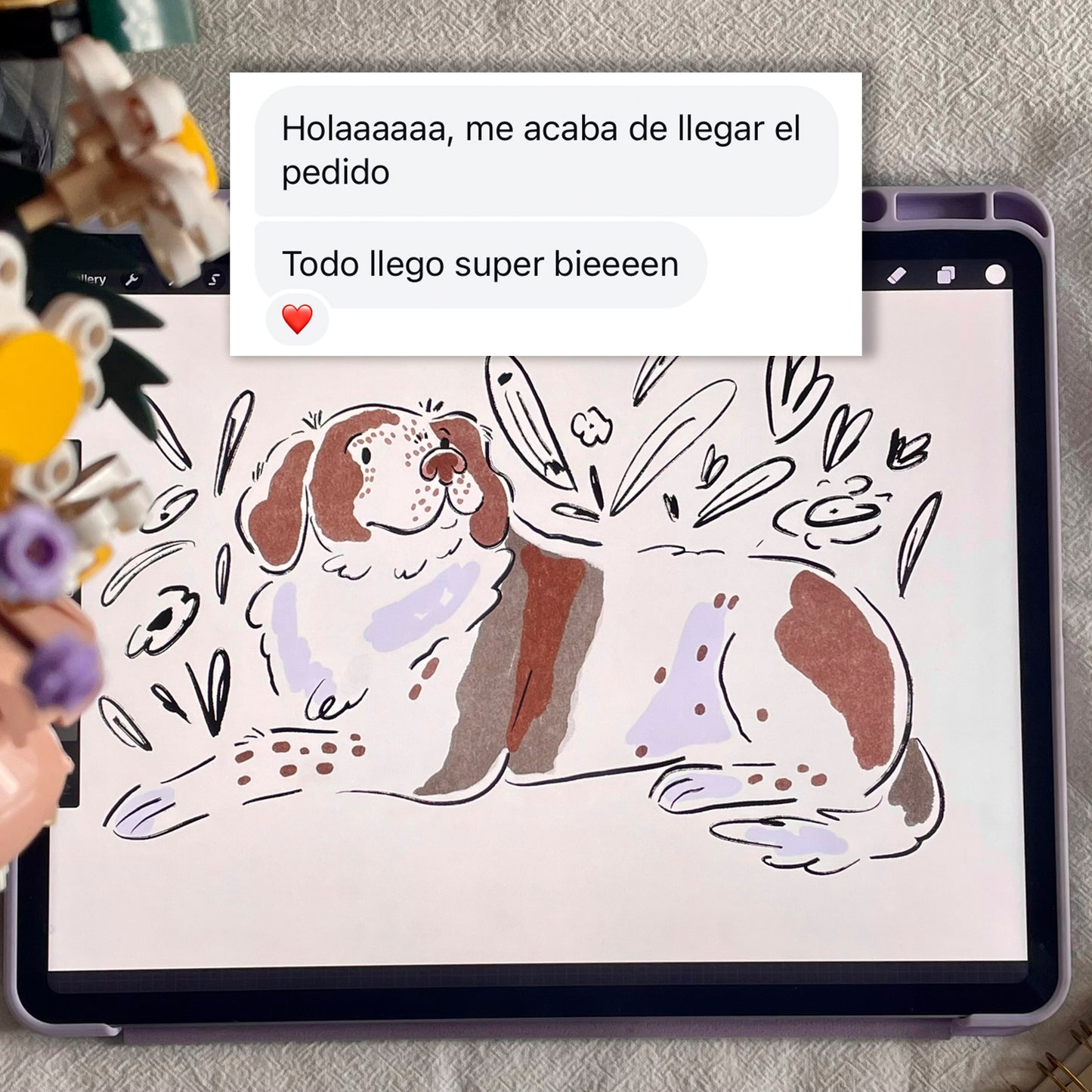 Ilustración Digital Personalizada de Mascotas