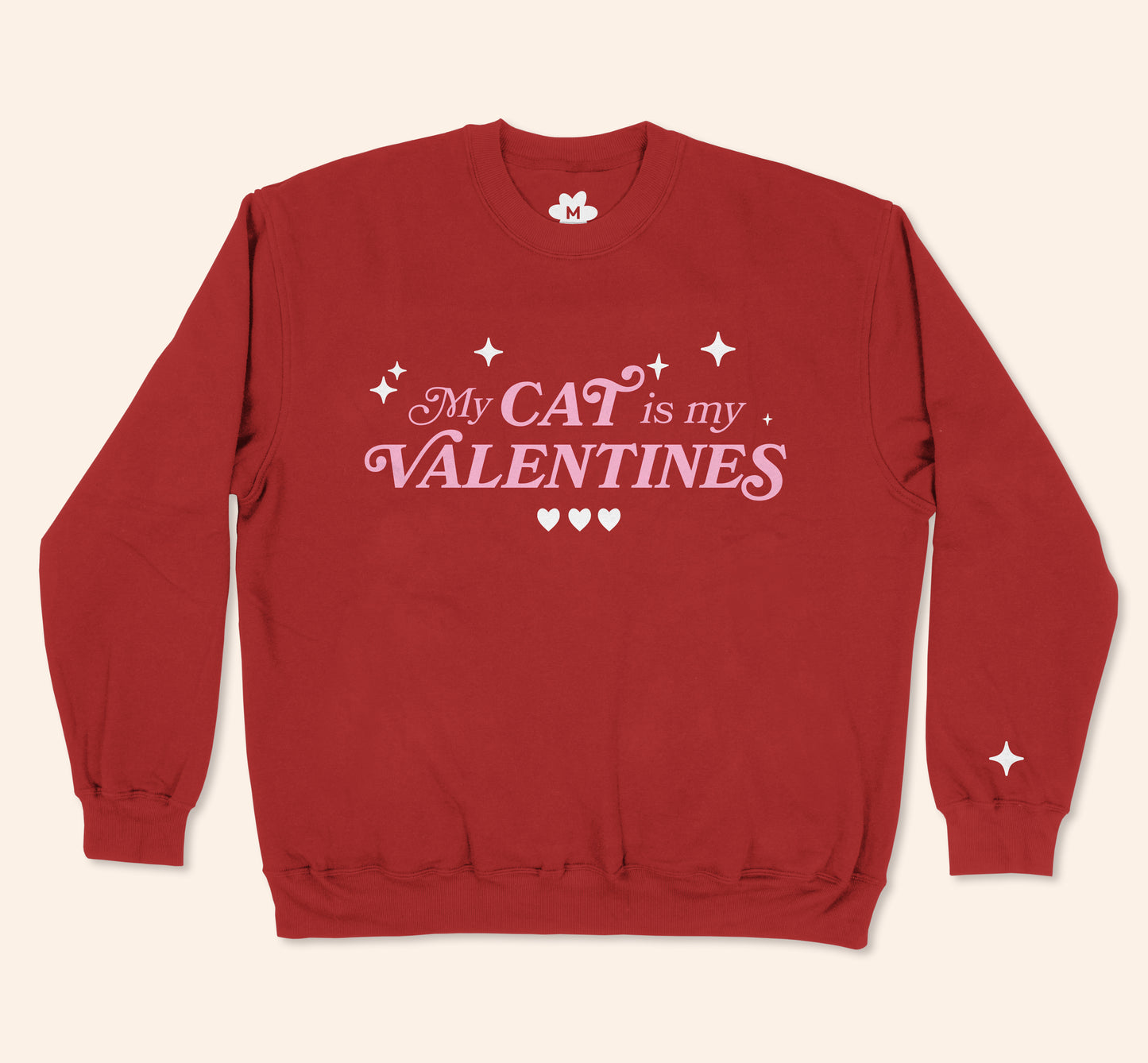 My cat is my valentines