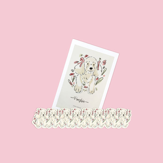 Kit personalizado: Print enmarcado + Stickers