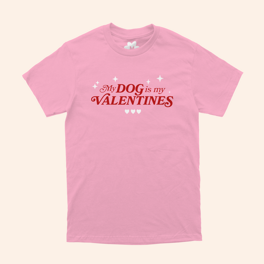 My dog is my valentines