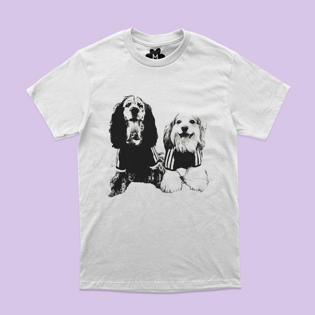 Playera personalizada estilo dots