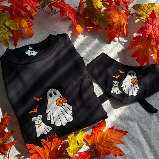 Matching Outfit (Spooky Season): Sudadera + Bandana