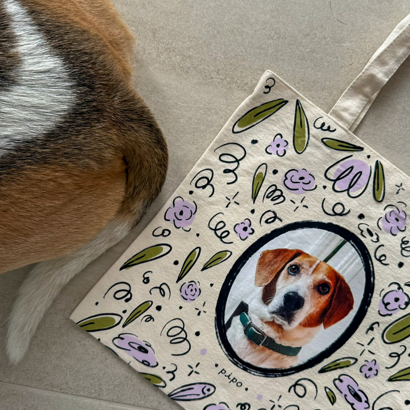 Tote Bag Full Personalizada Con Tu Mascota