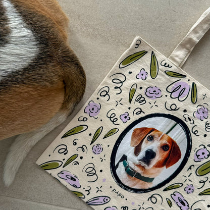 Tote Bag Full Personalizada Con Tu Mascota