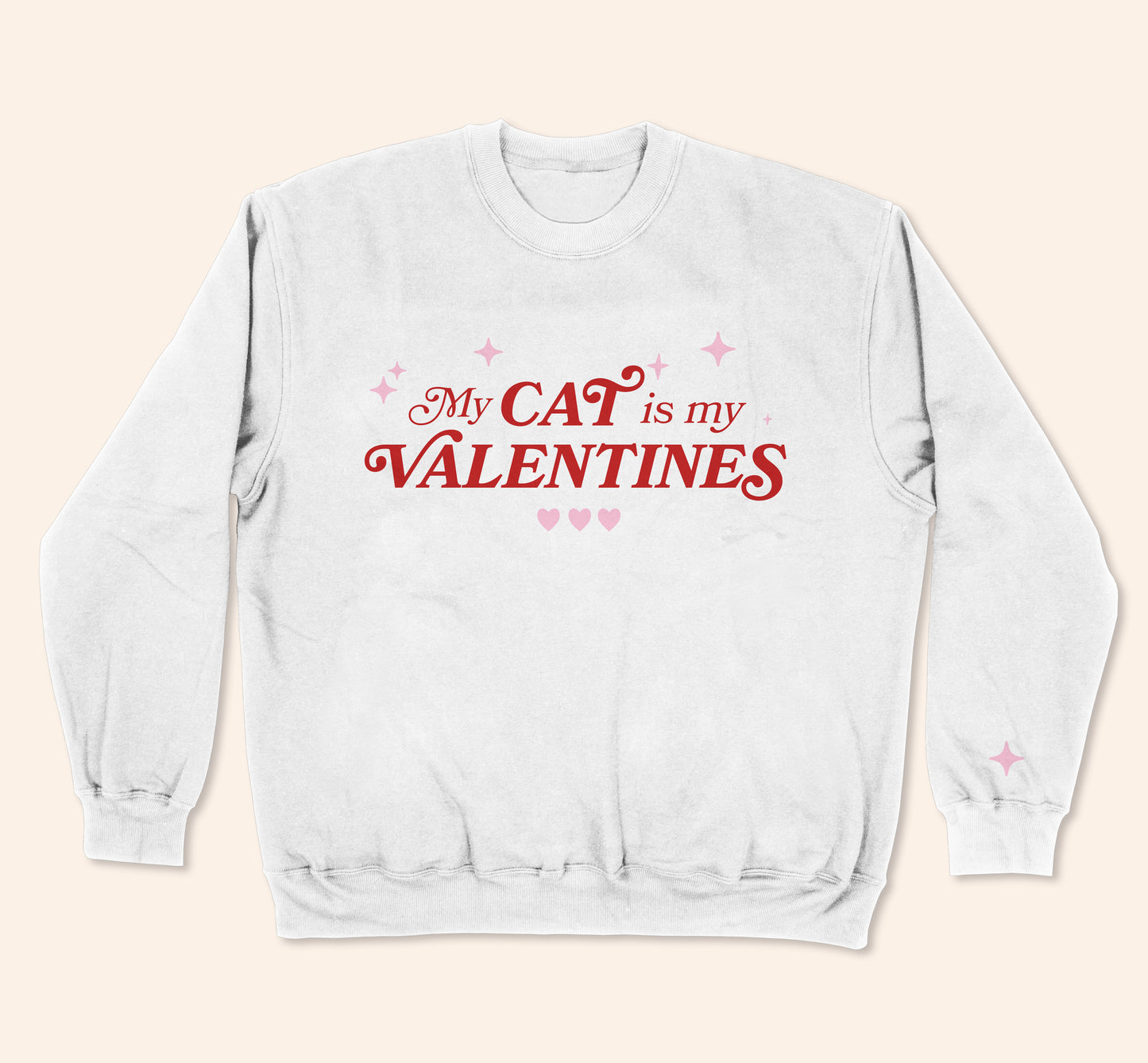 My cat is my valentines