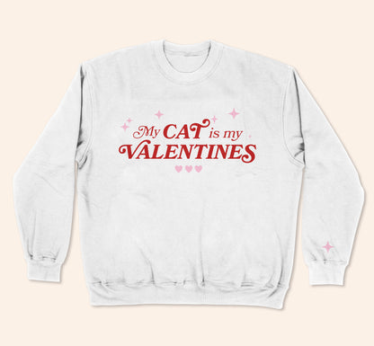 My cat is my valentines