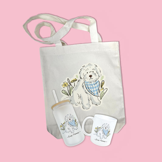 Kit Amante Viajera – Set personalizado para Dog Moms que aman llevar a su peludito a todas partes