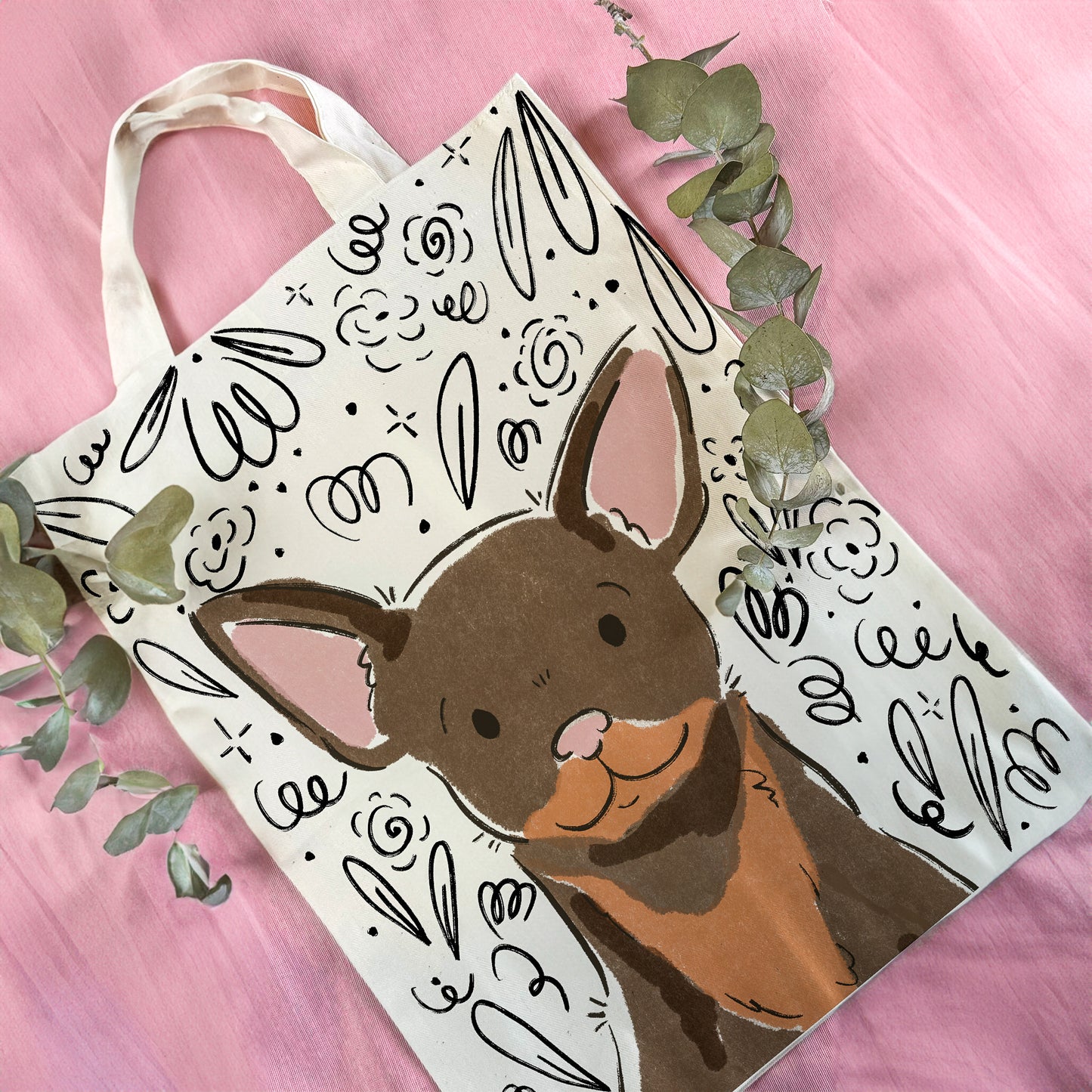 Tote Bag Chihuahua Lover Edition