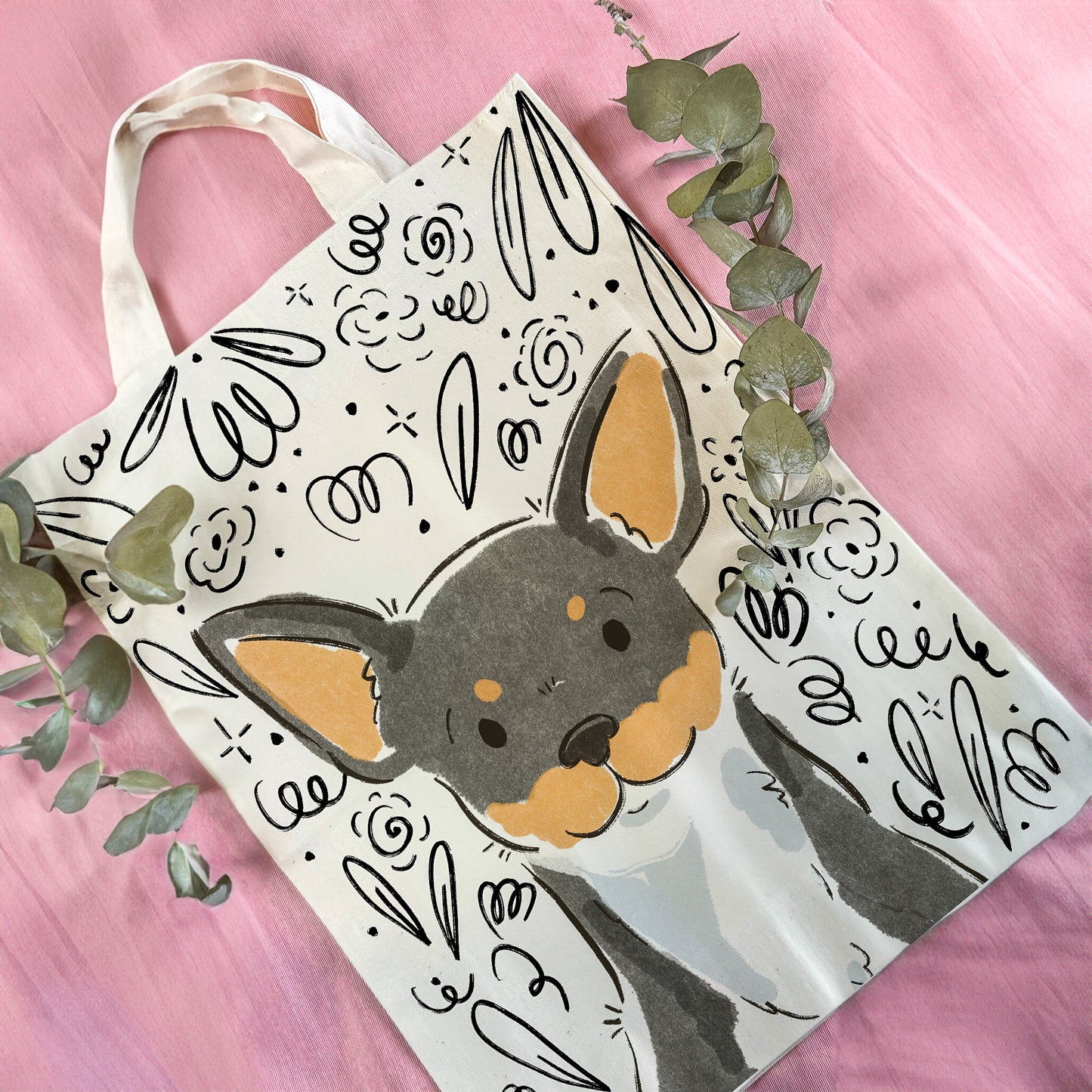 Tote Bag Chihuahua Lover Edition