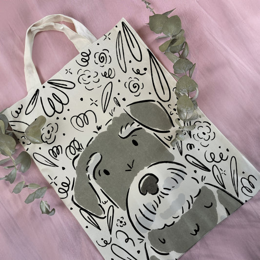 Tote Bag Schnauzer Lover Edition