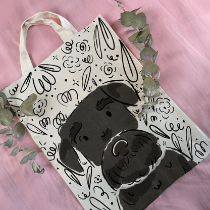 Tote Bag Schnauzer Lover Edition