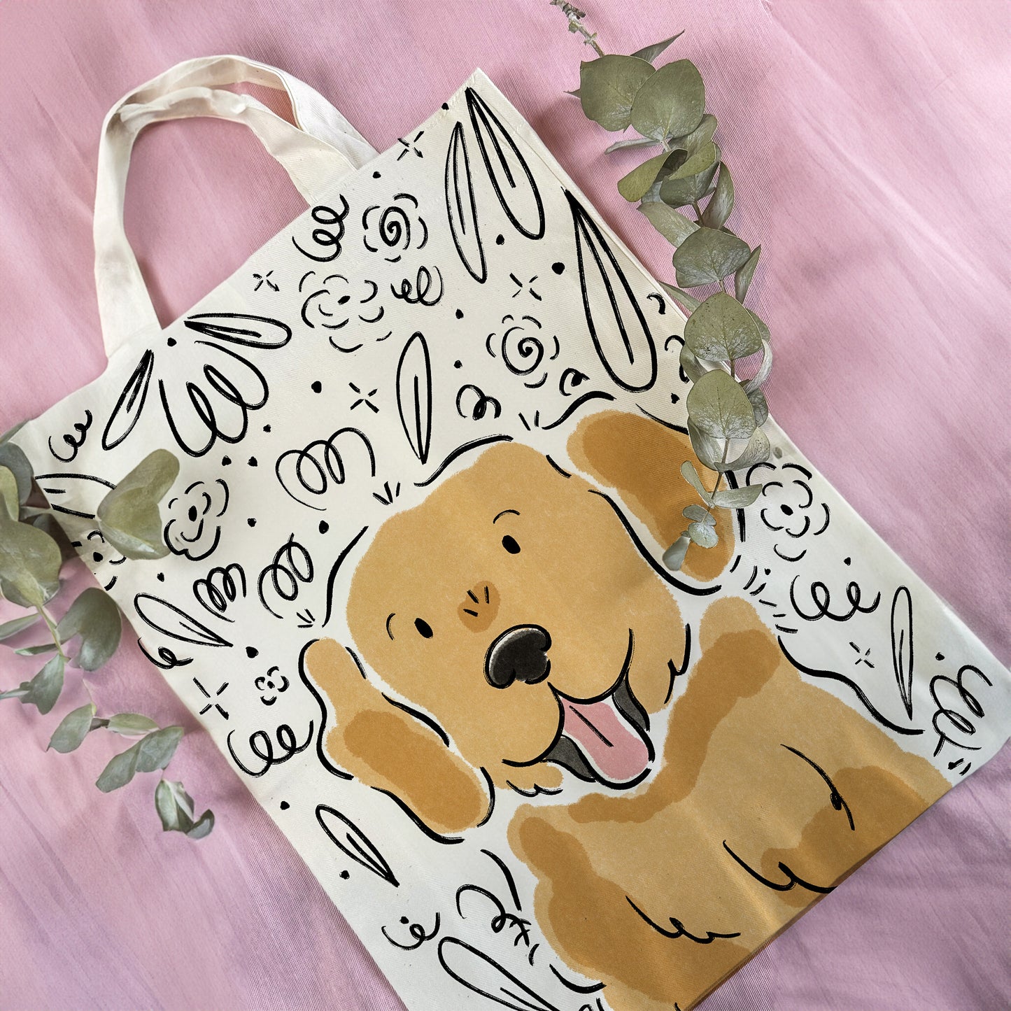 Tote Bag Golden Retriever Lovers Edition