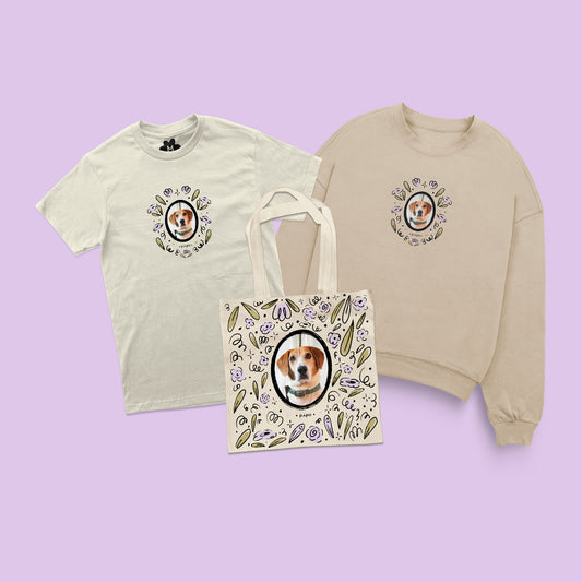 Kit Personalizado: Sudadera + Playera + Tote Bag