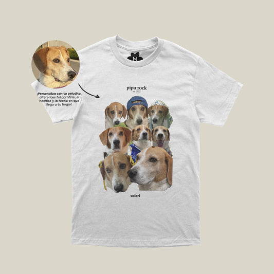 Playera personalizada estilo collage