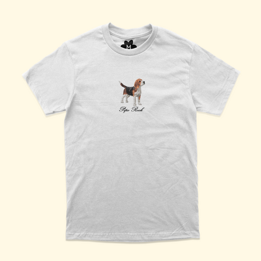 Playera bordada personalizada con tu mascota