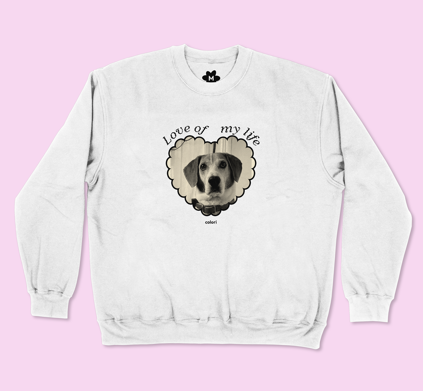 Sudadera Personalizada "Love of my life"