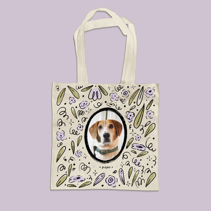 Tote Bag Full Personalizada Con Tu Mascota