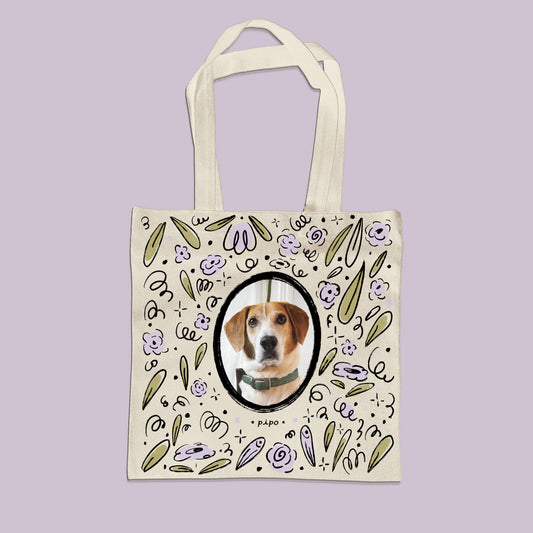 Tote Bag Full Personalizada Con Tu Mascota